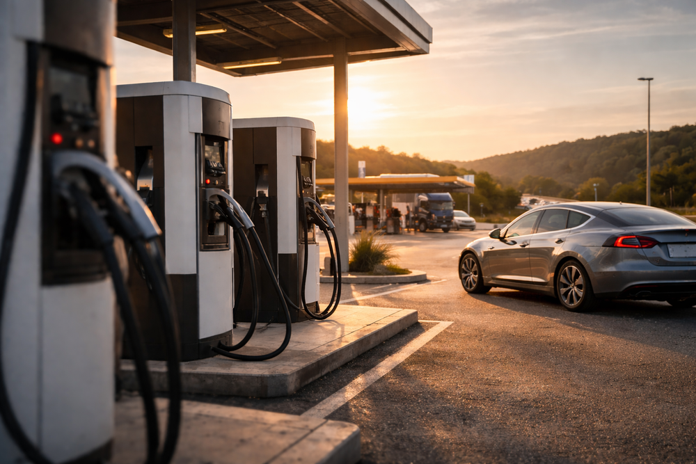 Recarga ultrarrápida en áreas de servicio: el plan de 94 millones que cambiará los viajes