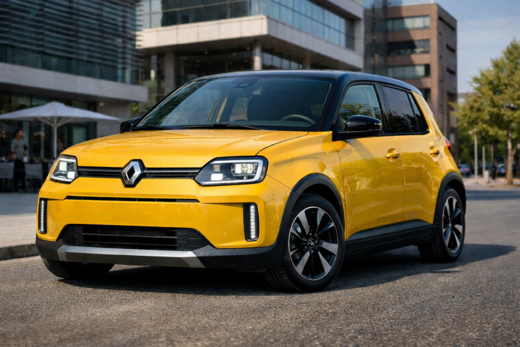 Renault 5 E-Tech eléctrico que puede acogerse al plan auto 2026